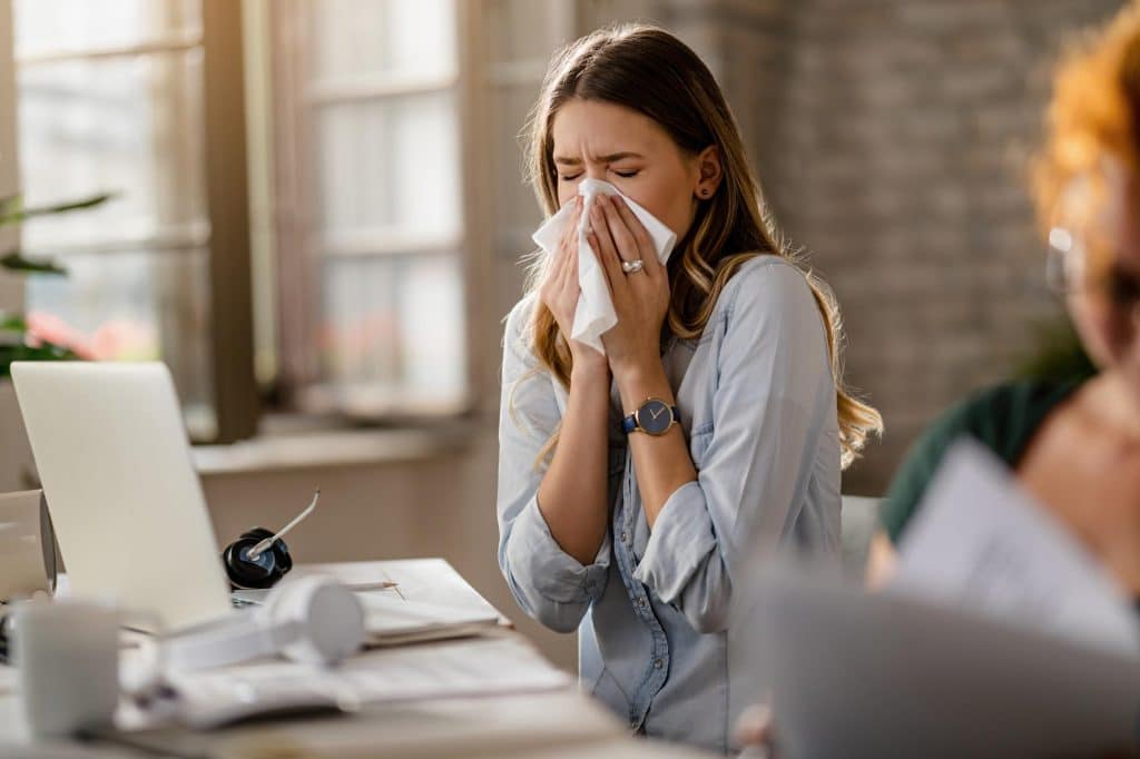 An allergy is a hypersensitivity of, or over-reaction by the immune to, a foreign substance, termed as an allergen and often non-infectious, that comes in contact with the body