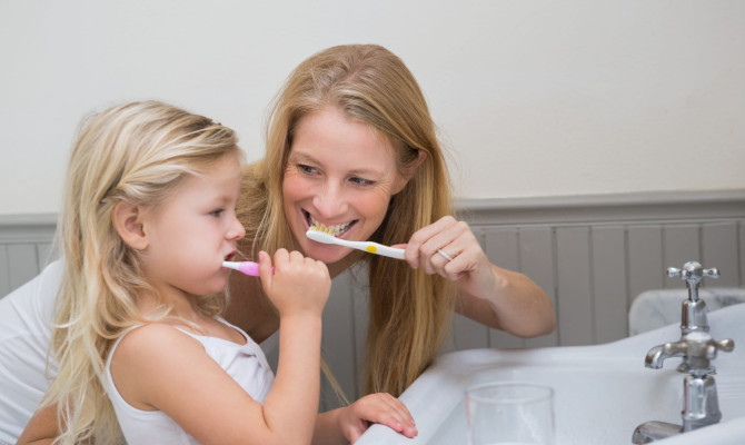 Basics of brushing teeth