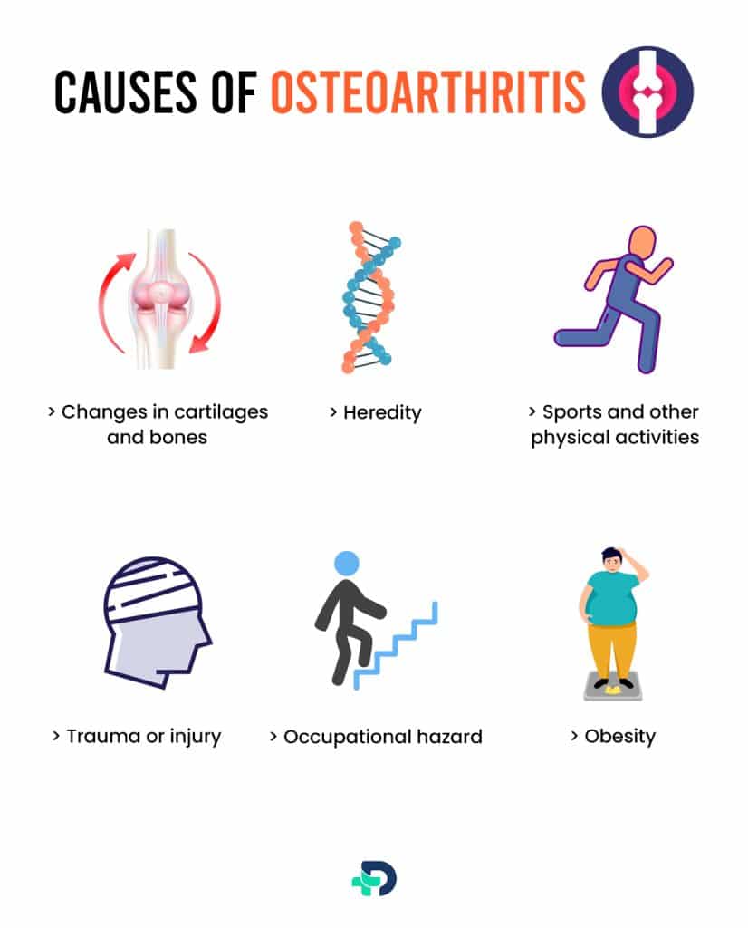 Causes of Osteoarthritis.