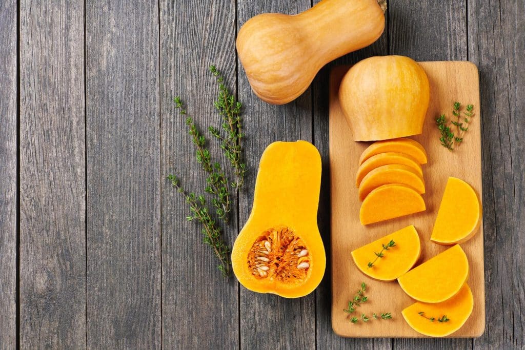 Butternut squash, also known by its scientific name Cucurbita moschata, is a member of the Cucurbitaceae family and is thought to have originated in what is currently Mexico and Central America.
