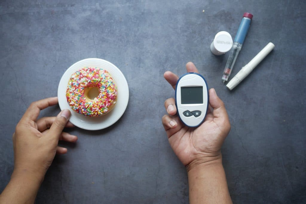 In prediabetes, blood sugar levels are raised, type 2 diabetes is not yet considered to be present. A person is thought to be at risk of getting diabetes in the future if they exhibit this symptom.