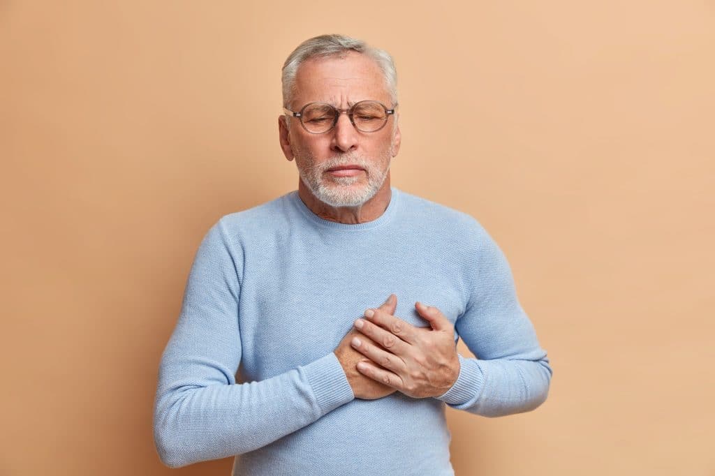 Any pain felt in the area between the neck and the upper abdomen is referred to as chest pain. It can vary in intensity and duration, presenting as a sharp, dull, burning, or squeezing sensation.