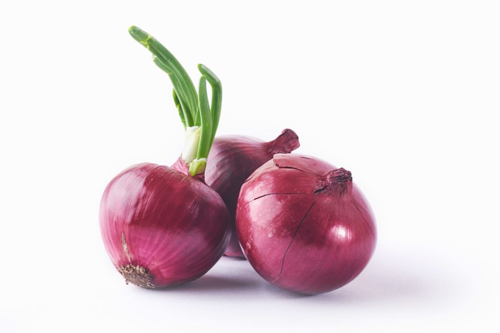 Onions are globule-shaped underground vegetables from the Amaryllidaceae family cultivated for their eatable bulb.