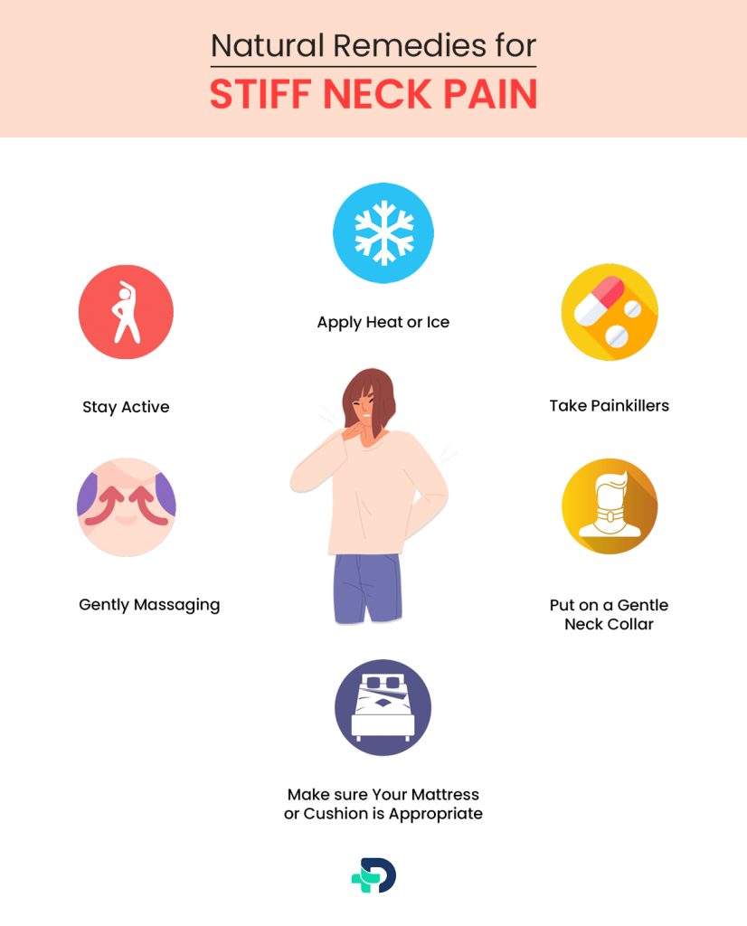 Natural remedies for Stiff neck pain.