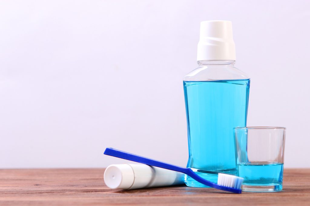 Mouthwash can get between teeth much like dental and water flossers, and interdental brushes. 